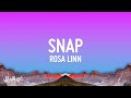 Rosa Linn Snap Lyrics Sped Up