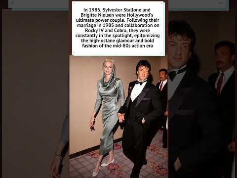 Sylvester Stallone and Brigitte Nielsen (1986)