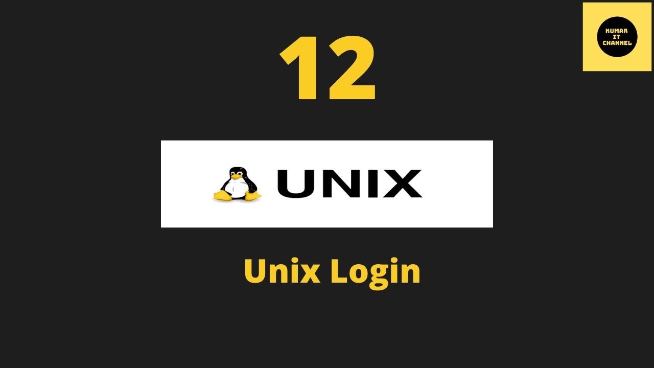 How to Login to Unix - Unix Basics Tutorial - Part 12