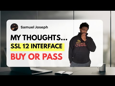 Solid State Logic SSL 12 Review| Sound Demo on Bass