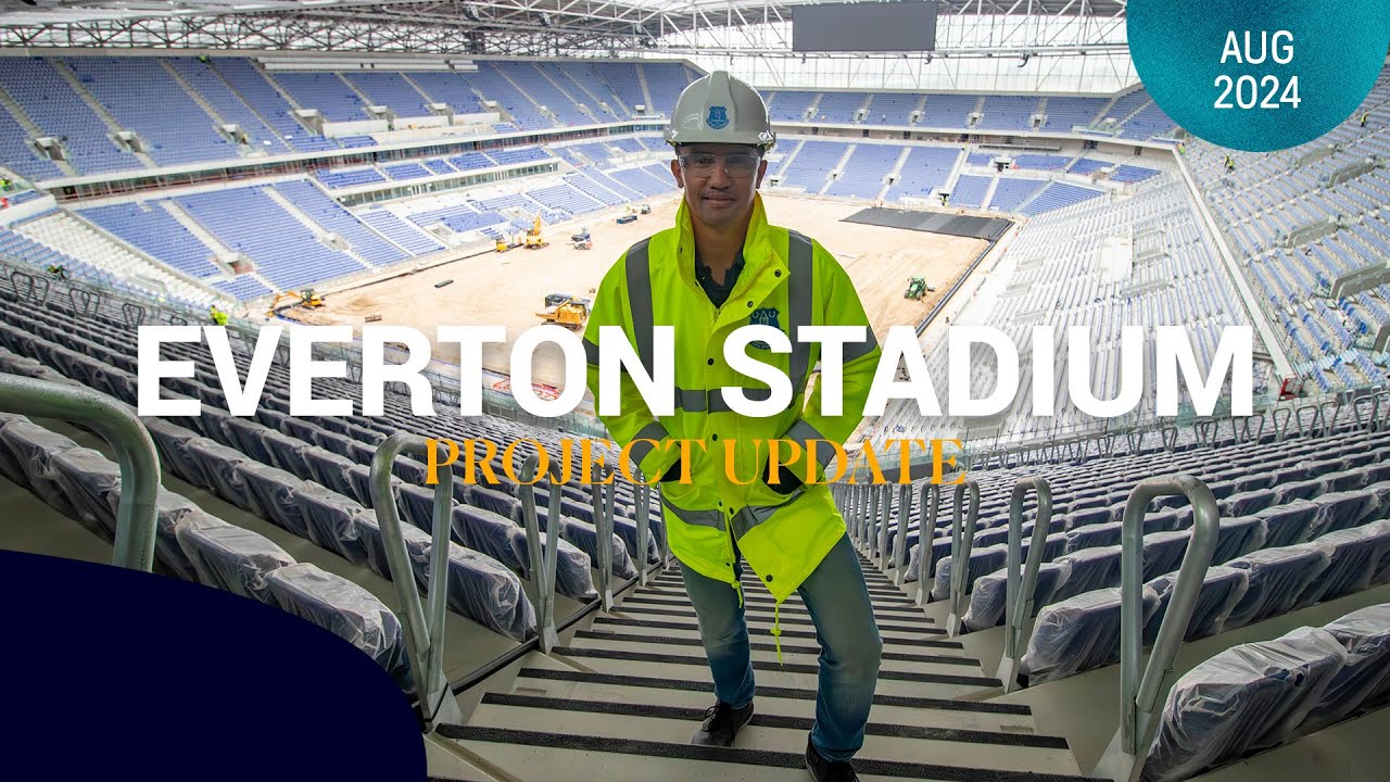 TIM CAHILL SEES EVERTON STADIUM FOR THE VERY FIRST TIME!