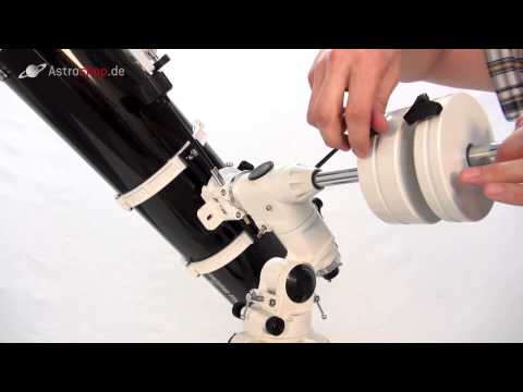 Ausrichtung und Justierung einer parallaktischen Montierung