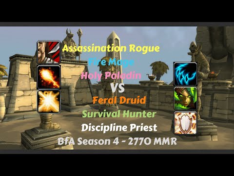 Assassination Rogue PvP 8.3 - When their healer doesn't want to trinket