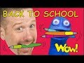 Back To School With Steve And Maggie Speak English With Stories For Kids Wow English TV