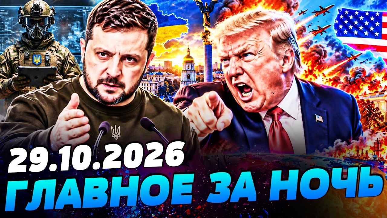 💥ЭТОЙ НОЧЬЮ ВСЕ СЛУЧИЛОСЬ! ТЫСЯЧИ УКРАИНЦЕВ ЖДАЛИ ЭТОГО! ПОБЕДА! — УТРО 29.10.2