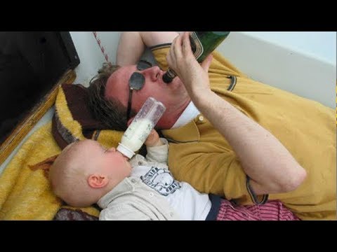 Like Father like Baby -  Cute Babies trying to Copy Daddy Funny way Compilation