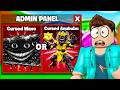 CURSED WOULD U RATHER CHALLENGE IN ESCAPE A TSUNAMI ROBLOX