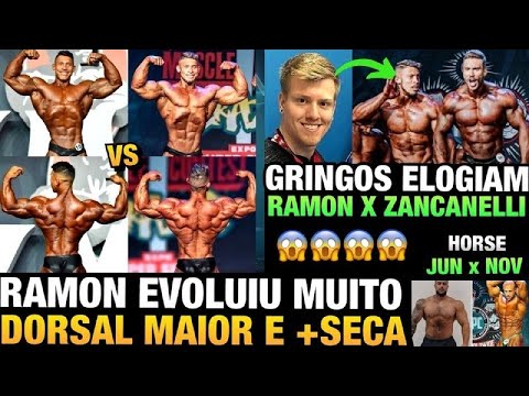 RAMON TEVE EVOLUÇÃO ABSURDA NA DORSAL - MÍDIA GRINGA ELOGIA OS CLASSIC BR - HORSE JUNHO X NOVEMBRO