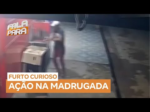 Ladrão de lâmpadas é flagrado em comércio de Itaituba (PA)