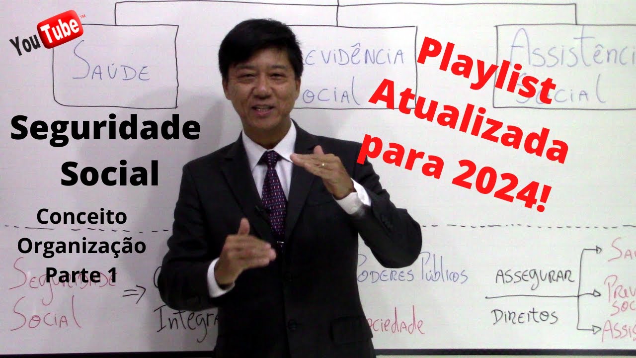 Direito Previdenciário - Seguridade Social Conceito e Organização - aula 01 - Eduardo Tanaka