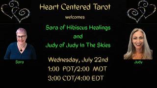 Readings with Marina and Sara today at 1pm PT 2pm MT 4pm ET 📱