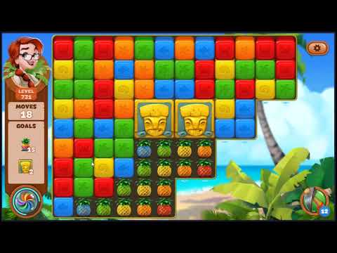 Lost Island Blast Adventure Level 731 - NO BOOSTERS 🏝️ | SKILLGAMING ✔️