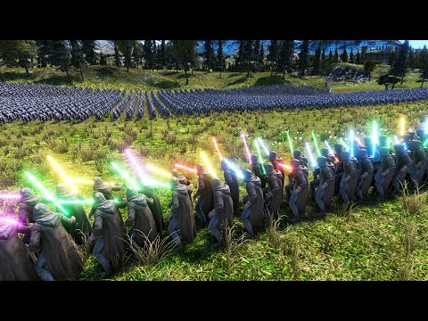 100 LAZER KNIGHTS Vs 5,000 KANGAROOS ULTIMATE EPIC BATTLE SIMULATOR UEBS