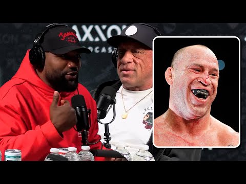 Wanderlei Silva got his Throat stepped on B y Mark Coleman