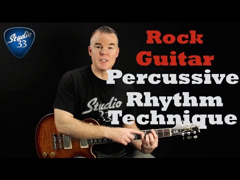 Beginner Rock Guitar: Rock Rhythm Techniques