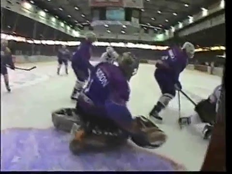 DEL 00-01 F1 Mannheim - München 4-1 alle Tore