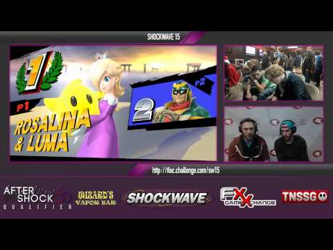 Shockwave 15 Smash 4 - iiGGY (Mega Man, Rosalina) vs typo (C Falcon) - Winners Bracket