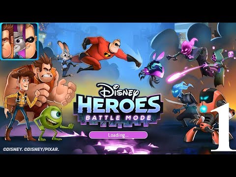Disney Heroes - Battle Mode - Gameplay Walkthrough Part 1 (Android)