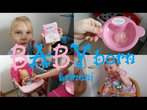 , title : 'BABY born - krmení | Testování hraček | Máma v Německu'