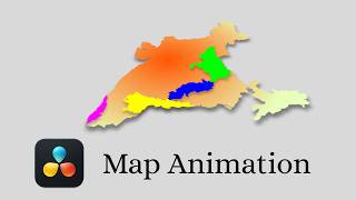 Map Animation in DaVinci Resolve (No Plugins) | Fusion Tutorial
