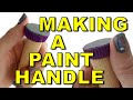 198 DIY Paint Handle For Miniatures Easy Step By Step Instructions Using Household Items