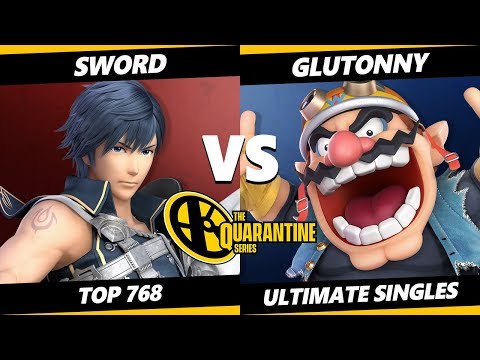 The April Minor Top 768 - Sword (Chrom) Vs. Glutonny (Wario) Smash Ultimate - SSBU