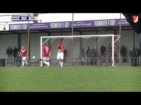 Samenvatting voetbalwedstrijd Rood-Wit 1 - Ria W. 1 ( Full HD )