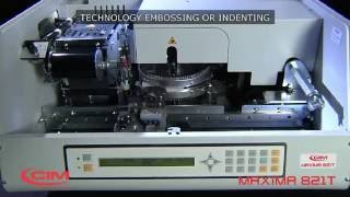 MAXIMA 821T - plastic card embosser