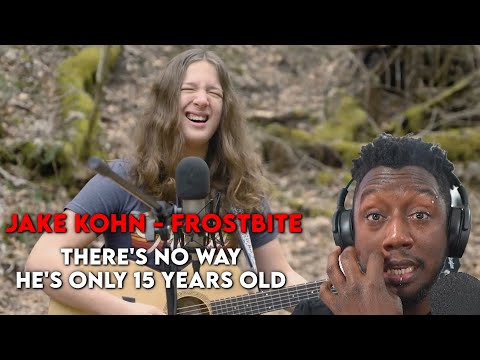 TheBlackSpeed Reacts to Frostbite by Jake Kohn! This kid sings like an adult and it's INSANE!