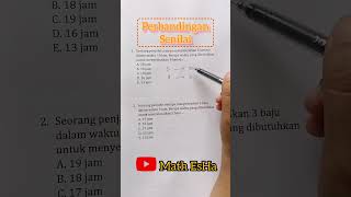 Download lagu SOAL MATEMATIKA DASAR TES MASUK KERJA PERBANDINGAN SENILAI TIU SKD CPNS mp3