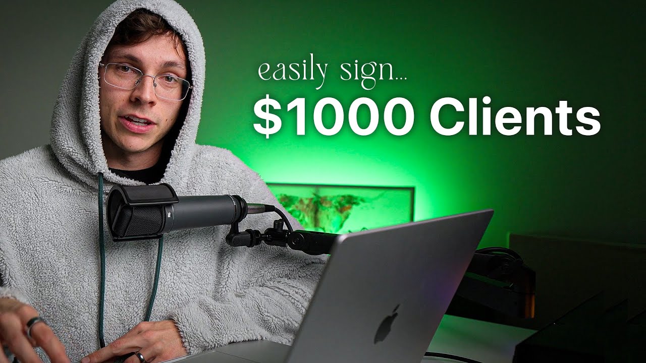 how to sign $1000 copywriting clients on instagram (full system)