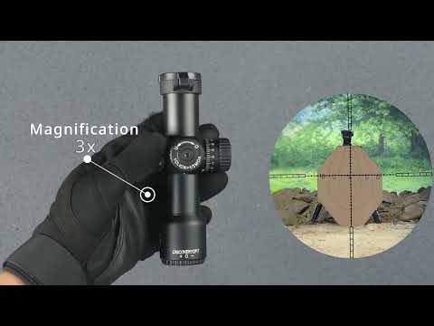 DISCOVERYOPT HT-NV 3X24IR Rifle Scope #scope #optics #hunting #shoot  #nighthunting #tactical