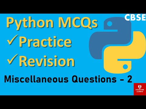 Python Miscellaneous Questions 2