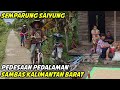 Suasana Pedesaan Pedalaman Sambas Kalimantan Barat Semparung Saiyung