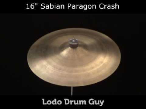 SOLD OUT 16" Sabian PARAGON Crash cymbal