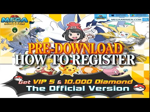Mega Awaken Pre-Download! How To Register/ Including 4 Newbie Gift Code Set 🎁 Free VIP 5🔥android/iOS