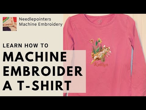 How To Easily TENDER TOUCH EMBROIDERED SHIRTS Tutorial 