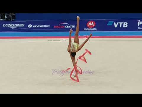 Meghana Gundlapally (IND) ribbon - 2018 worlds sofia qualifs