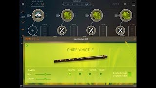 Video thumbnail for SHIRE WHISTLE  by Embertone - Standalone & AUv3 - Demo for the iPad by The Sound Test Room