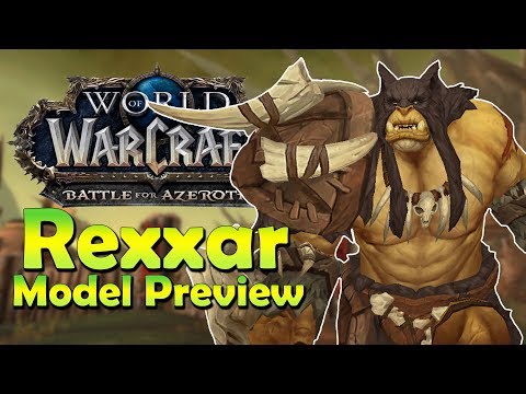 NEW Rexxar Model! - In Game Preview | Battle for Azeroth