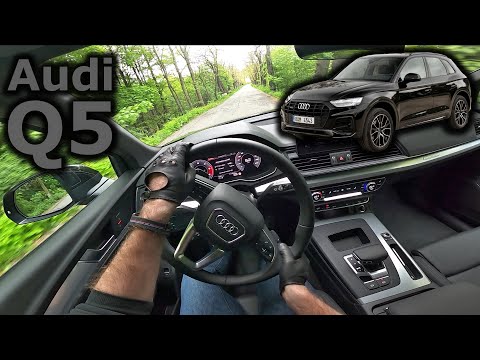 2021 Audi Q5 40 TDI quattro S-tronic | POV test drive | #DrivingCars