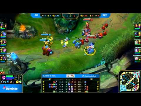 4K eSports Club vs Sempiternal - Cuartos - #DominosGo4LoL 189 - Español
