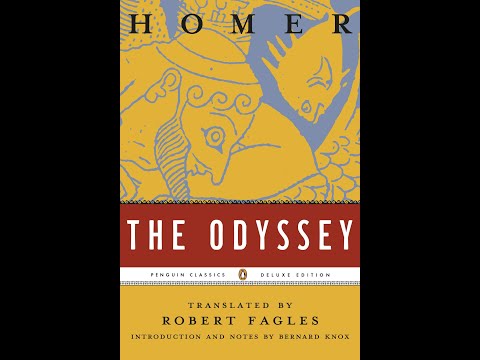 The Odyssey - Odysseus - Nymph and Shipwreck - Book 5 - Translation by Robert Fagles - Audiobook