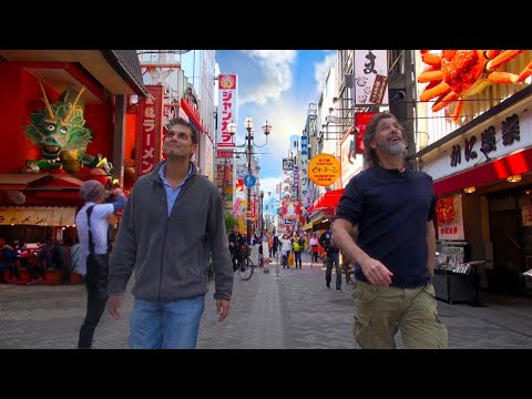 大阪街頭美食指南。道頓堀 ★ WAO✦RYU!TV ONLY in JAPAN #23。 (Osaka Street Food Guide: Dotonbori ★ WAO✦RYU!TV ONLY in JAPAN #23)