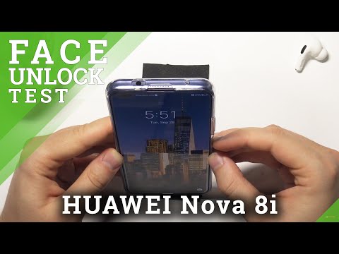 Huawei Nova 8i Face Unlock Speed Test