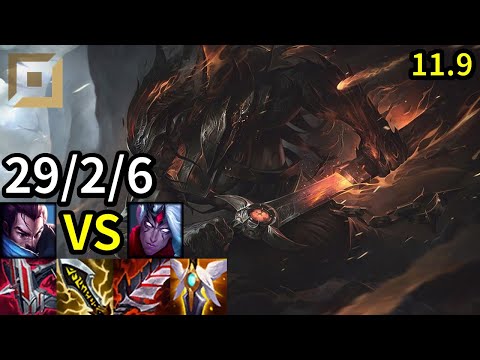 Yasuo Bot vs Varus - KR Grandmaster | Patch 11.9