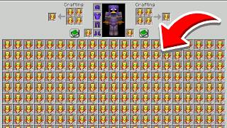 غشيت بسيرفري الماين كرافت بدون ماحد يعرف ( 64 توتم )👀🔥!!