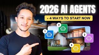 4 AI Agents that Will Crush in Real Estate in 2026 (and how to start)