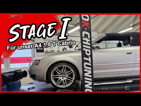 Leistungssteigerung am A4 B6 Cabriolet, was drückt der 1.8T auf der Rolle?