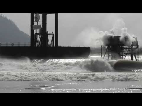 Surfing Surf lakes testing boards & tech with Campbell Designed